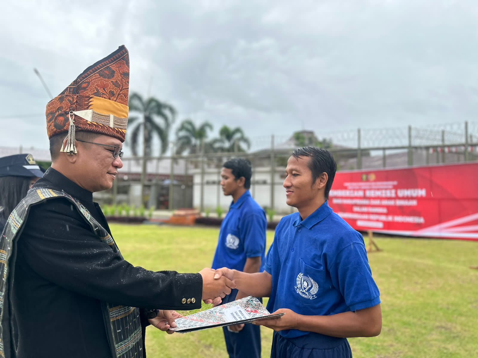 Dalam Rangka HUT Kemerdekaan RI ke 78 Tahun, 989 WBP Lapas Kelas IIA Pematang siantar Mendapat Remisi