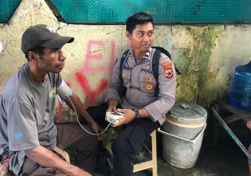 Upaya Polri dalam Mengatasi Stunting, Malaria, ISPA, dan Penyakit Kulit di Kota Jayapura
