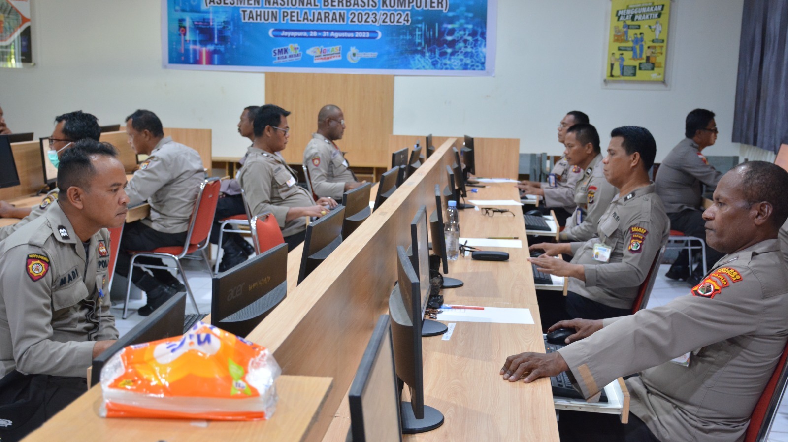 Polda Papua Gelar Tes Psikologi untuk Calon PAG di SMK Negeri 2 Jayapura