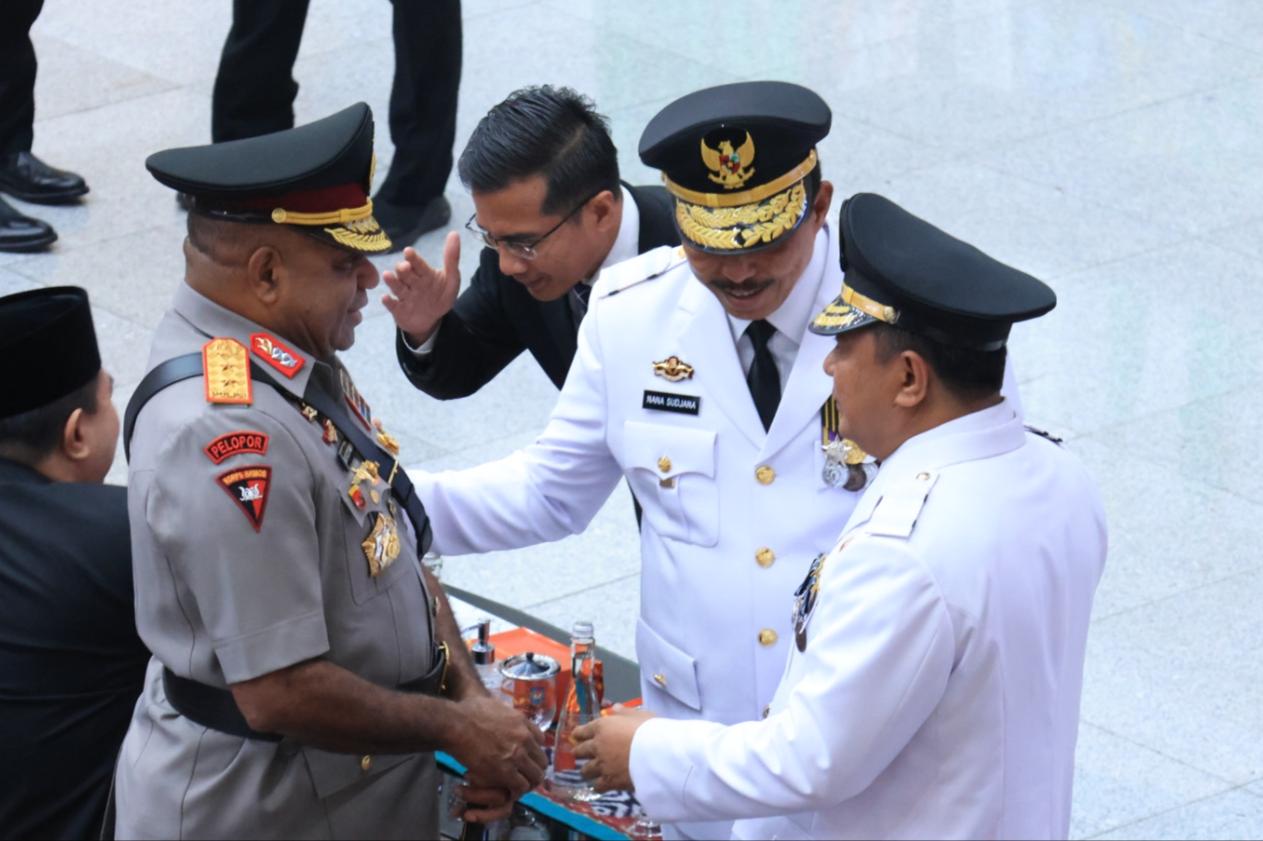 Kapolda Papua hadiri Pelantikan Penjabat Gubernur dan Ketua TP PKK Provinsi di Kemendagri