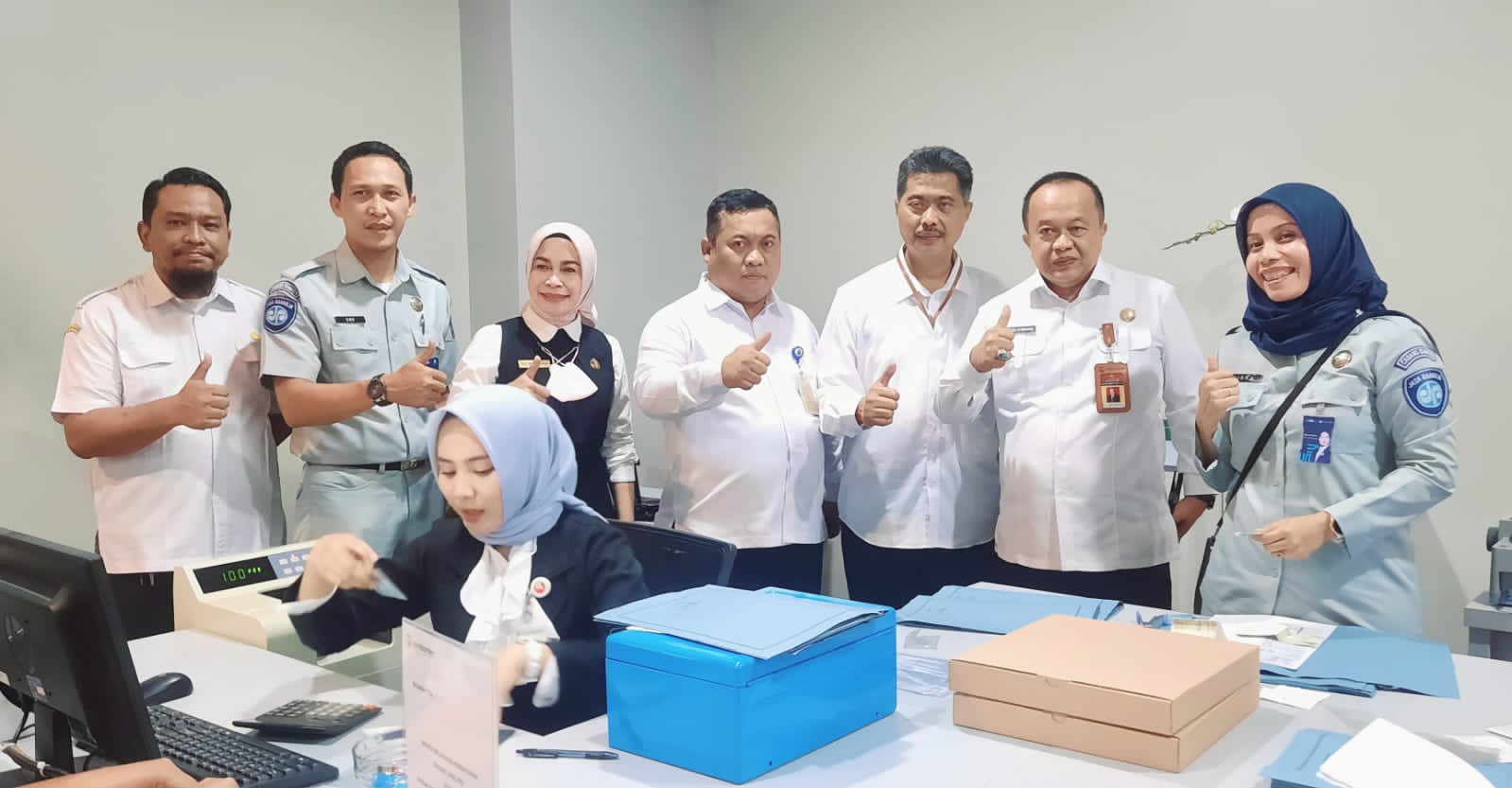 Kepala UPTD PPD Samsat Balaraja M.Ali Hanafiah Bantah Tudingan Adanya Pungli.