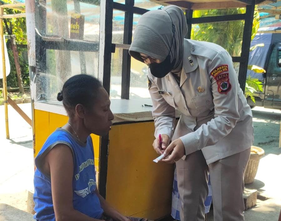 Tim Kesehatan Keladi Sagu Polri Tangani Empat Penyakit di Kota Jayapura