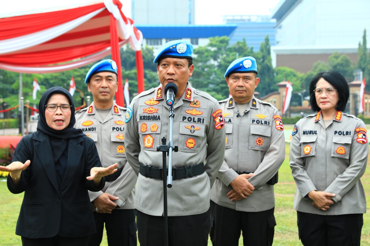 Individual Police Officer Polri Ada di Delapan Wilayah Konflik