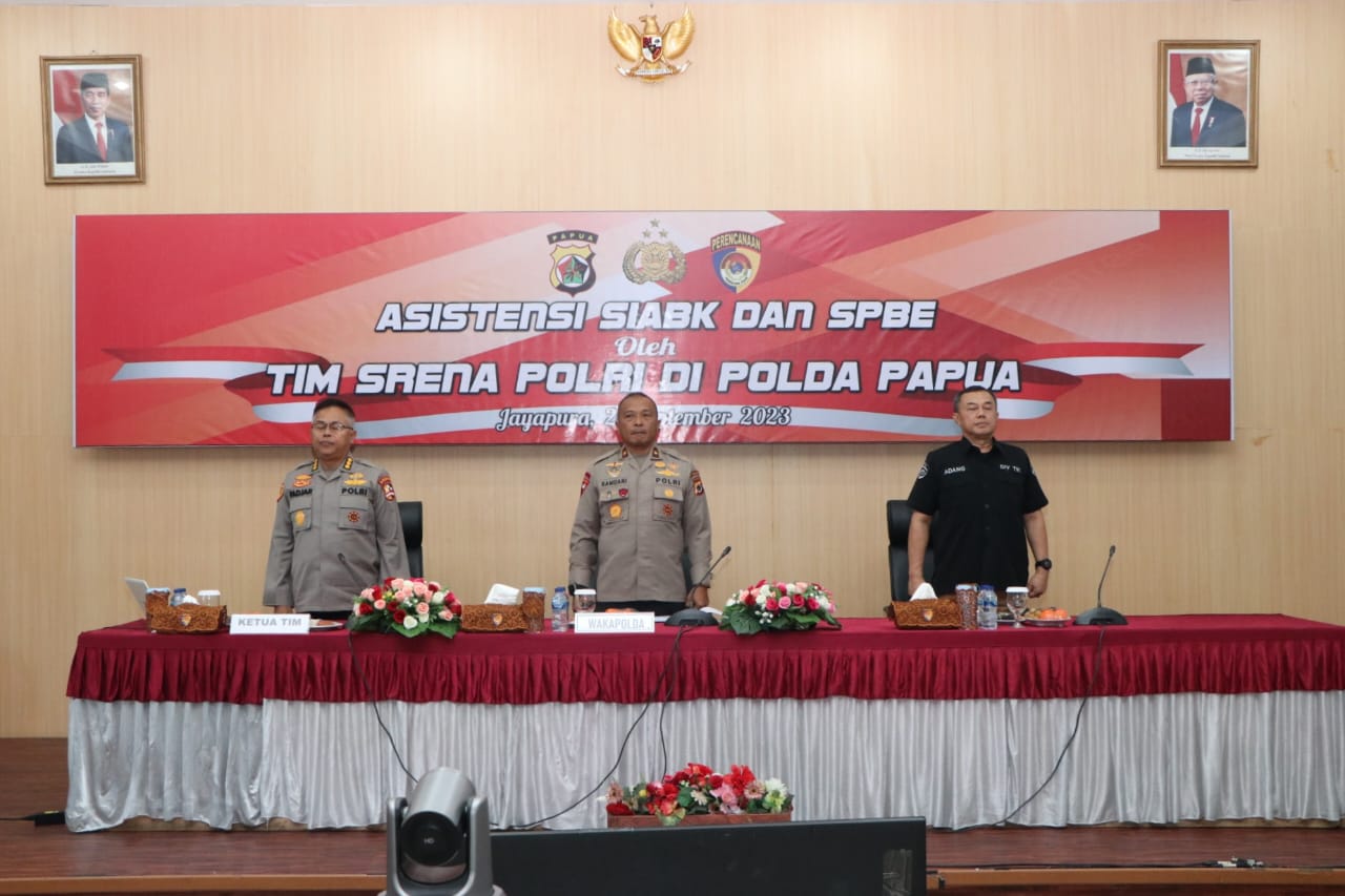 Wakapolda Papua Buka Kegiatan Asistensi Si ABK dan Pelaksanaan SPBE di Polda Papua