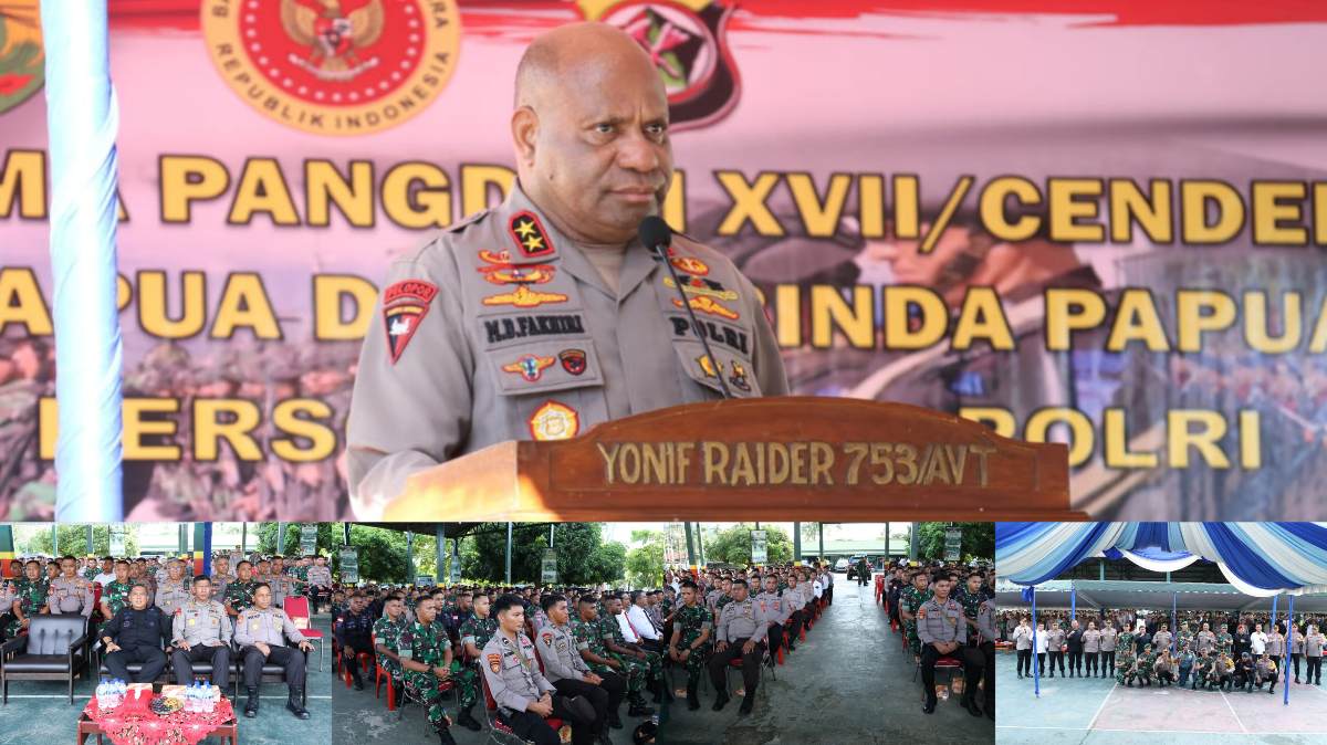 Tatap Muka TNI-Polri, Kapolda Papua : Jaga Solidaritas