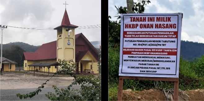 Gugatan Siti Deminar Siregar Ditolak PN Tarutung, HKBP Onan Hasang Pemilik Sah Tanah Seluas 12.874 M²
