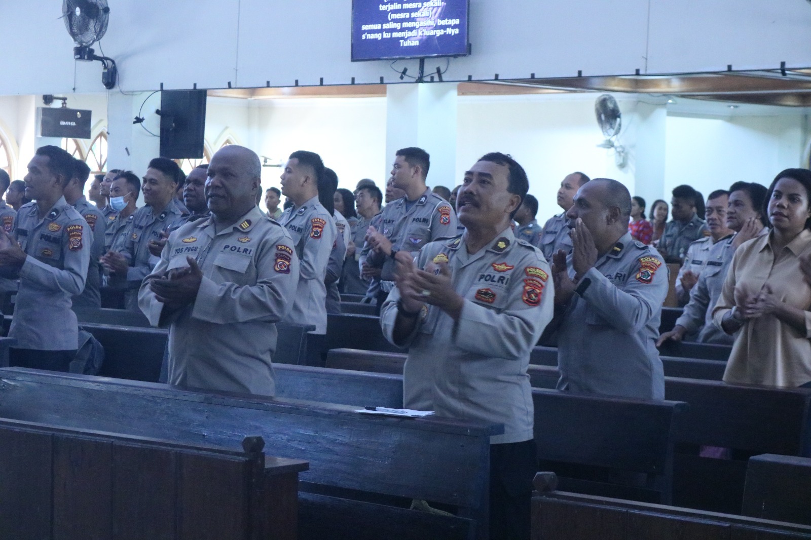 Polda Papua melaksanakan Kegiatan Retreat Bersama Klasis Port Numbay
