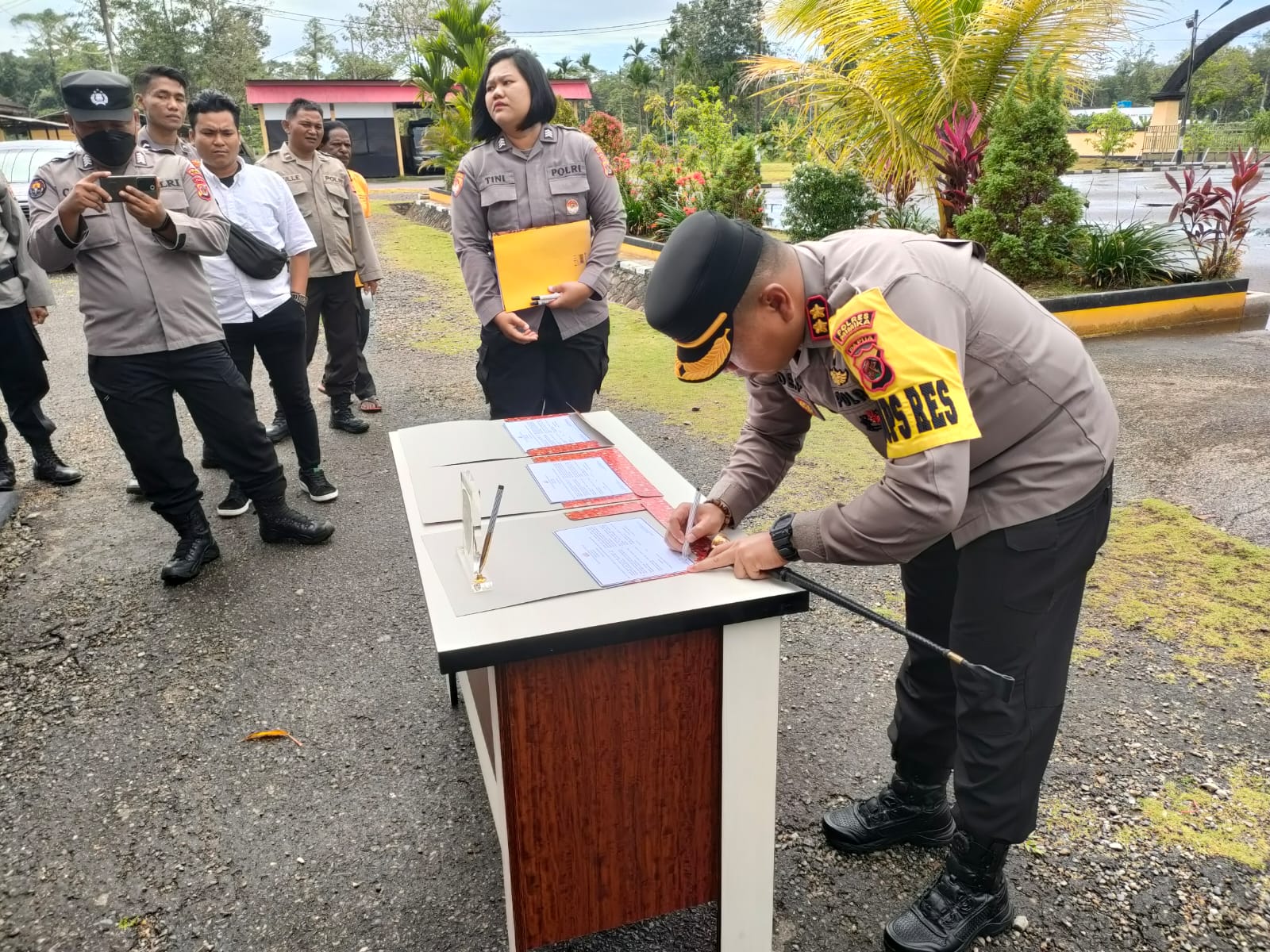 Polres Mimika Canangkan Zona Integritas Wilayah Bebas Korupsi
