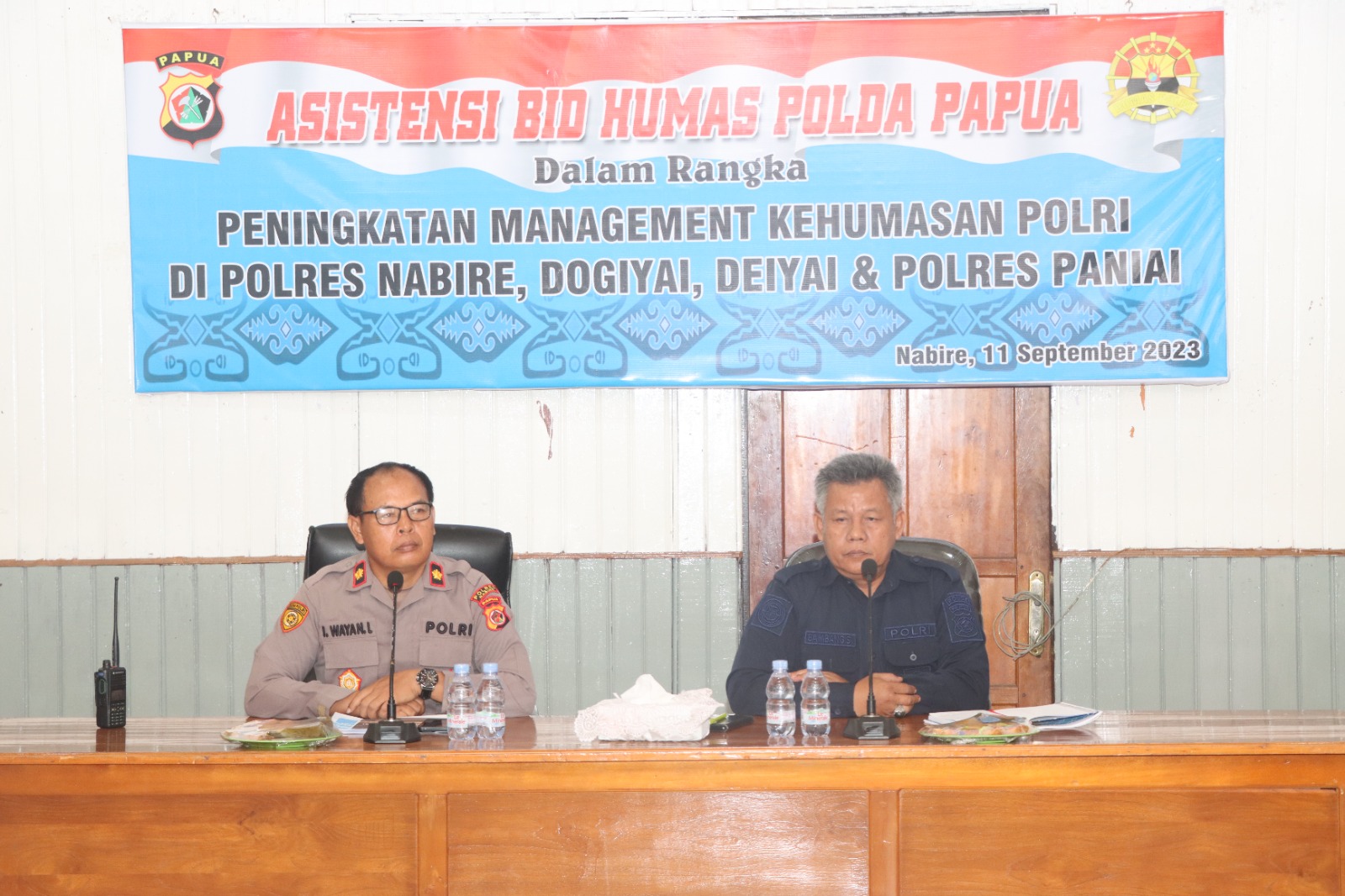 Polda Papua Laksanakan Asistensi Bidang Kehumasan Wilayah Polres Pegunungan Tengah