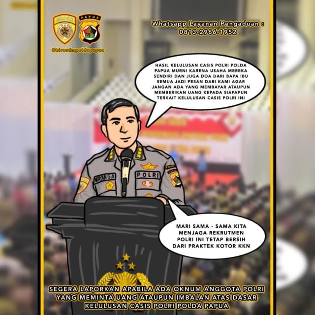 Tersangka Penipuan Seleksi Akademi Kepolisian Diamankan Polda Papua