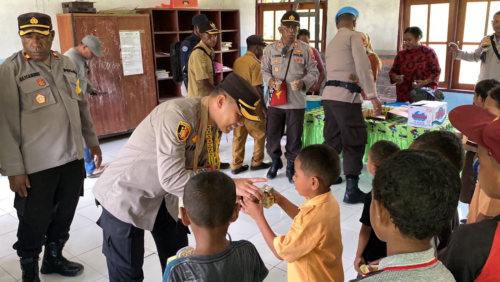 Polres Waropen Komitmen Aktif Dalam Pencegahan Dan Penanggulangan Stunting