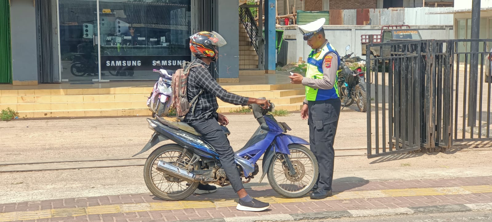 Gencarkan KRYD 2023, Polres Merauke Tingkatkan Imbauan dan Penindakan Pelanggar Lalu Lintas