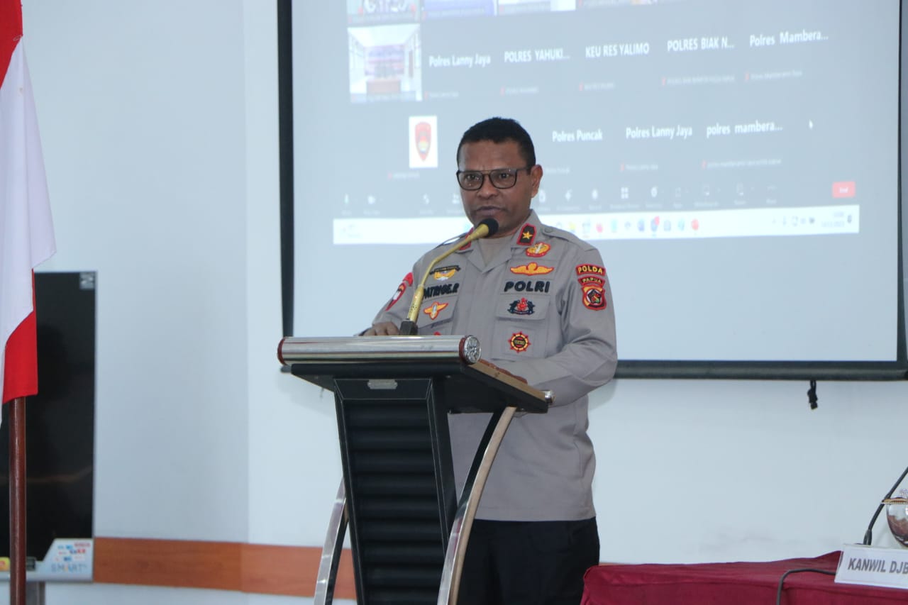 Wakapolda Papua Buka Sosialisasi Fungsi Keuangan untuk Efektivitas Anggaran dan Dukung Harkamtibmas Pemilu