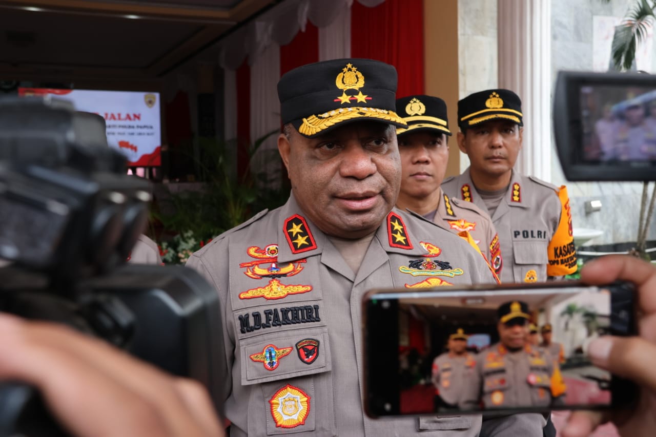 Kapolda Papua: Wilayah Hukum Polda Papua Aman Selama Agenda Kamtibmas 1 Desember