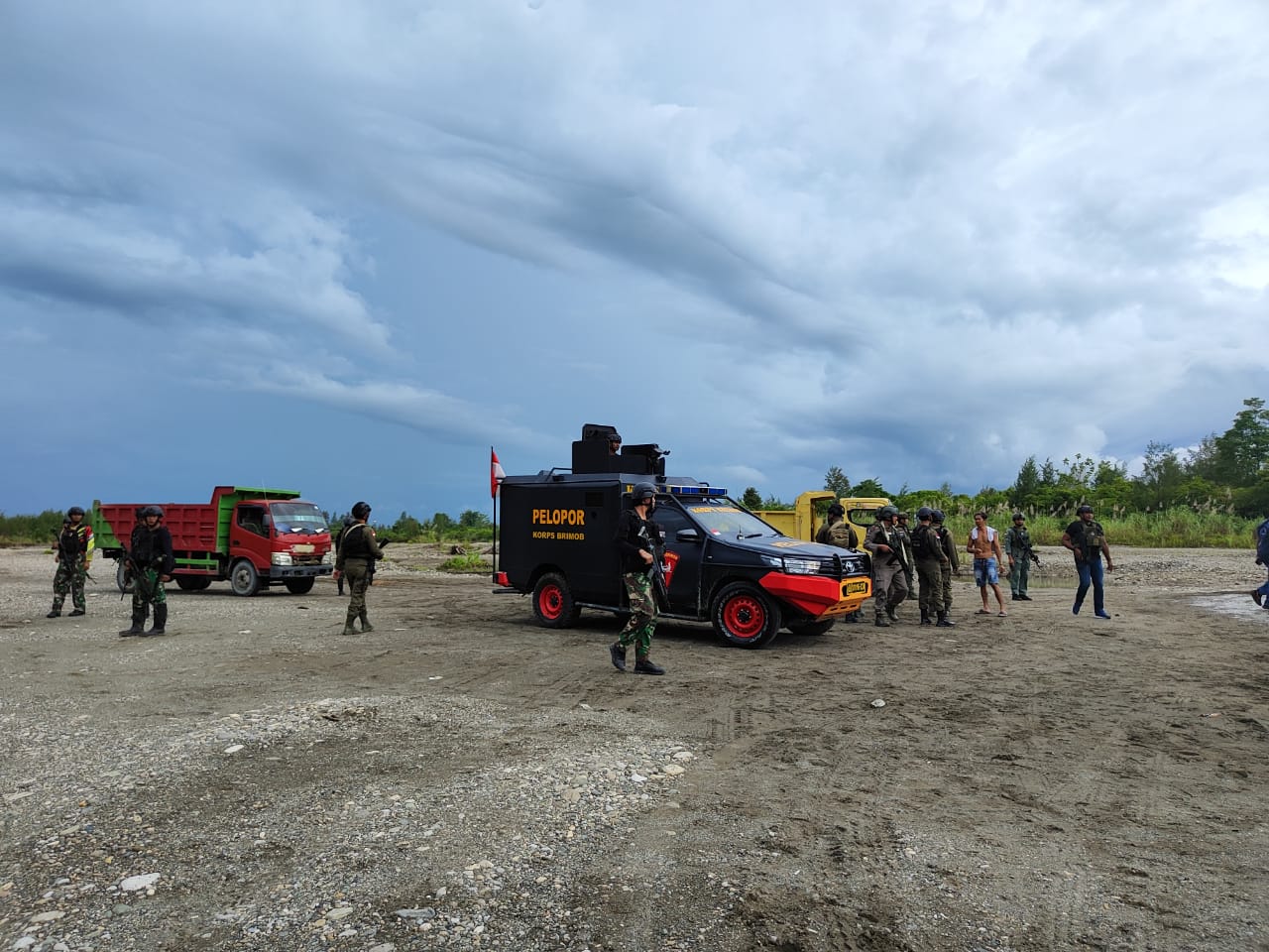Polres Yahukimo Tangani Kasus Pembunuhan di jalan Halabok, Dekai