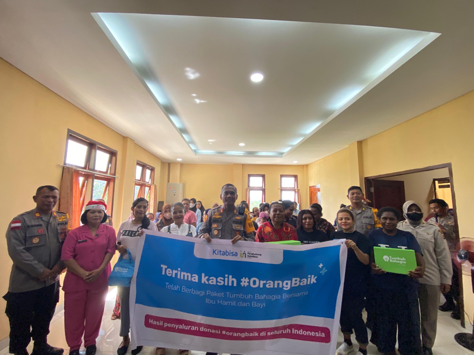 Cooling System Pemilu 2024, Polresta Peduli Pencegahan Stunting Terhadap Ibu Hamil dan Balita