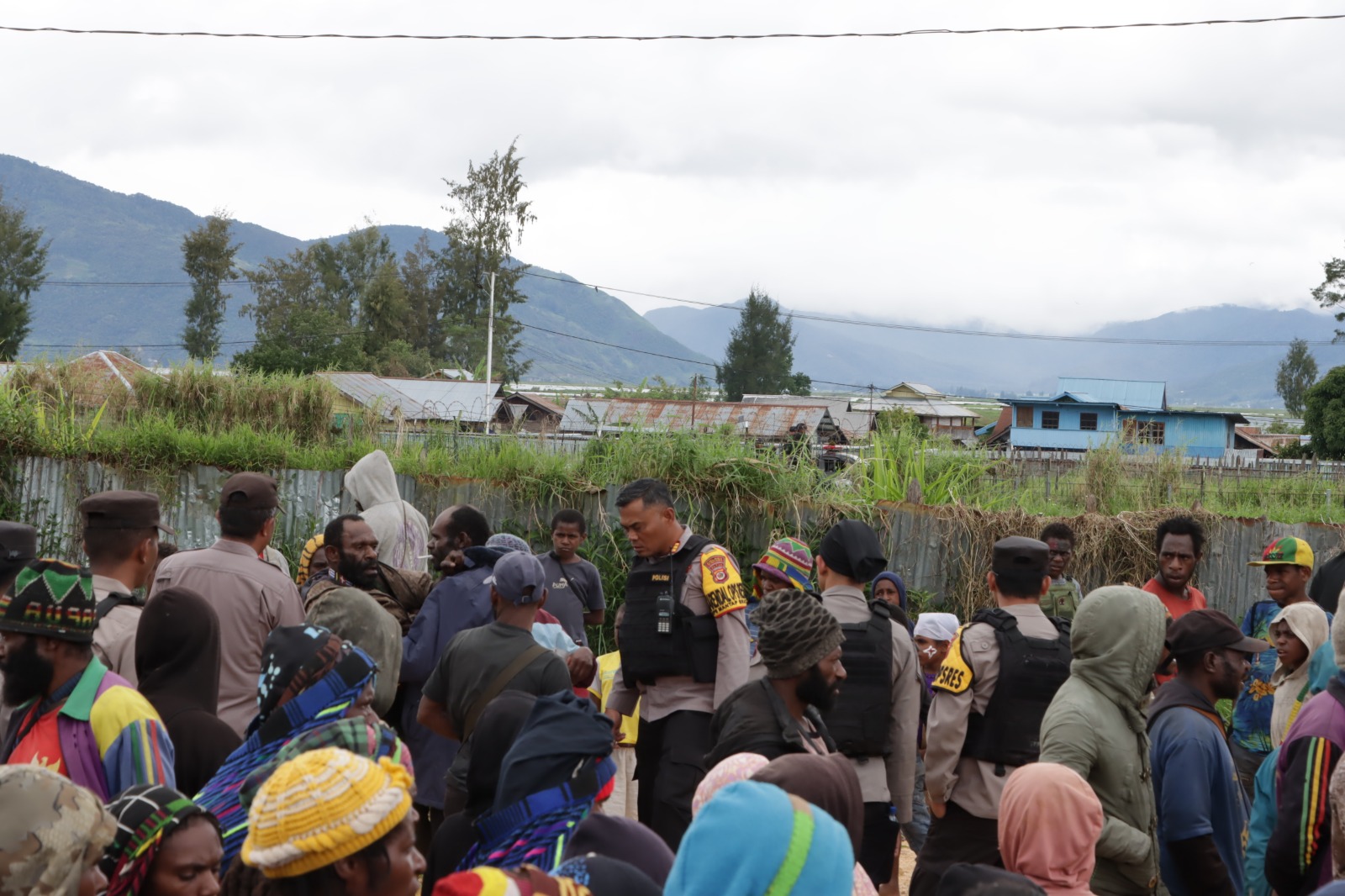 Pengamanan Kampanye Terbuka Partai PKB di Paniai Berjalan Lancar