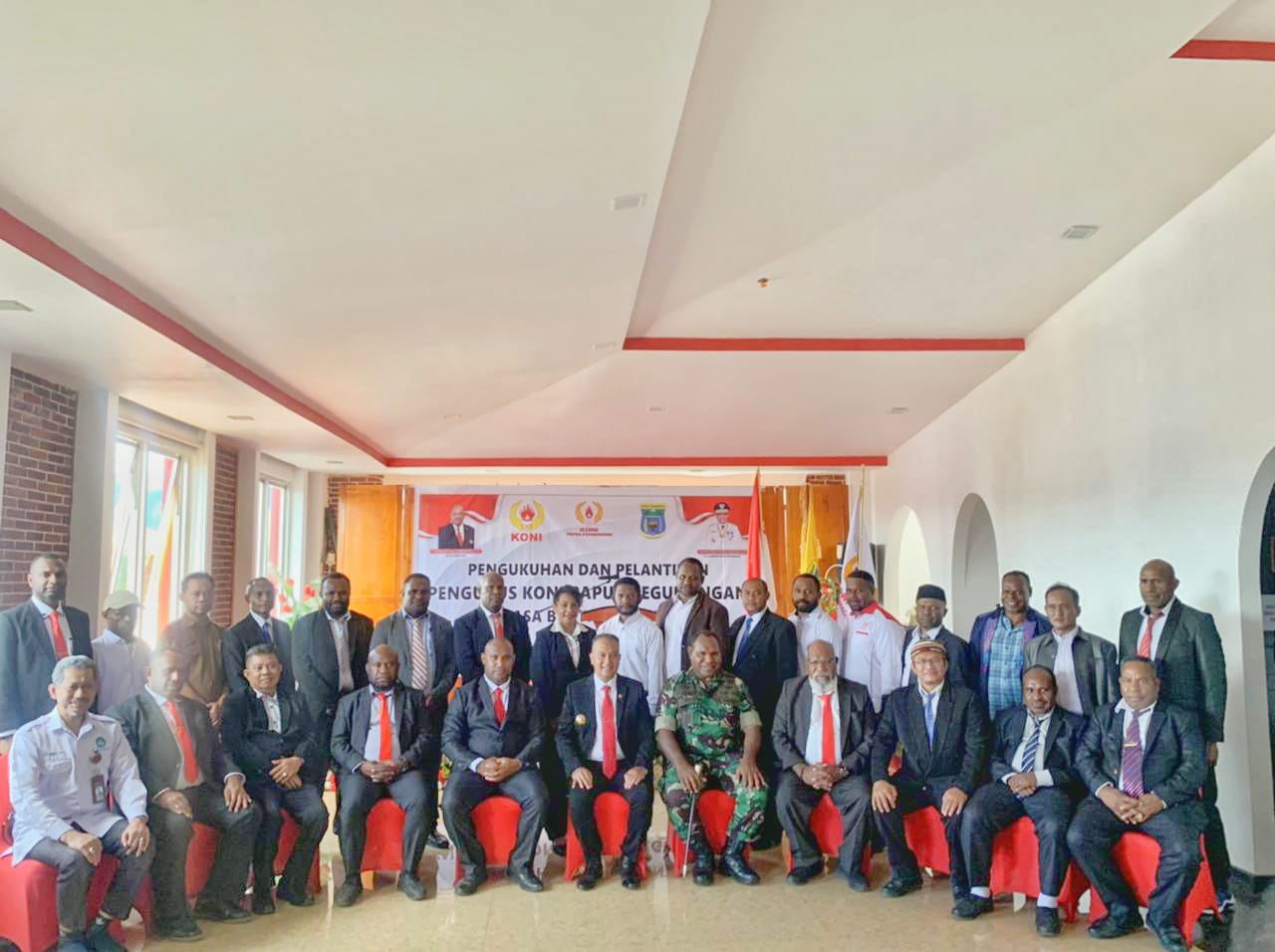 Pelantikan dan Pengukuhan Pengurus KONI Papua Pegunungan Masa Bakti 2023-2024