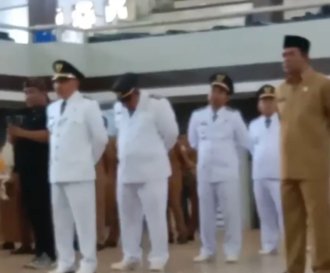 Pj Bupati Tapteng Ambil Sumpah/Janji dan Pelantikan Pejabat Administrator dan pejabat pengawas