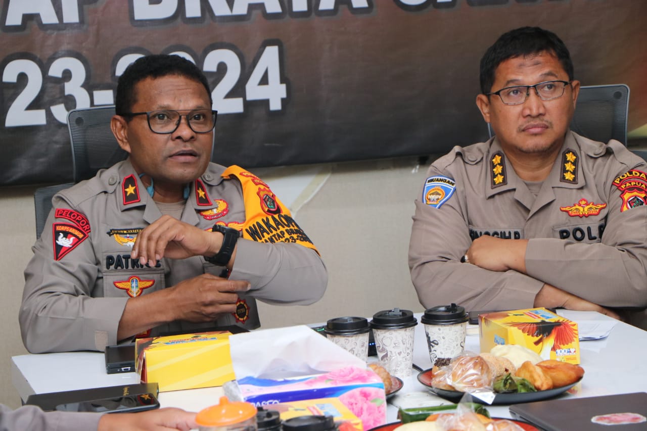 Ini Arahan Wakapolda Papua saat Pimpin Rapat Ops Mantap Brata Cartenz