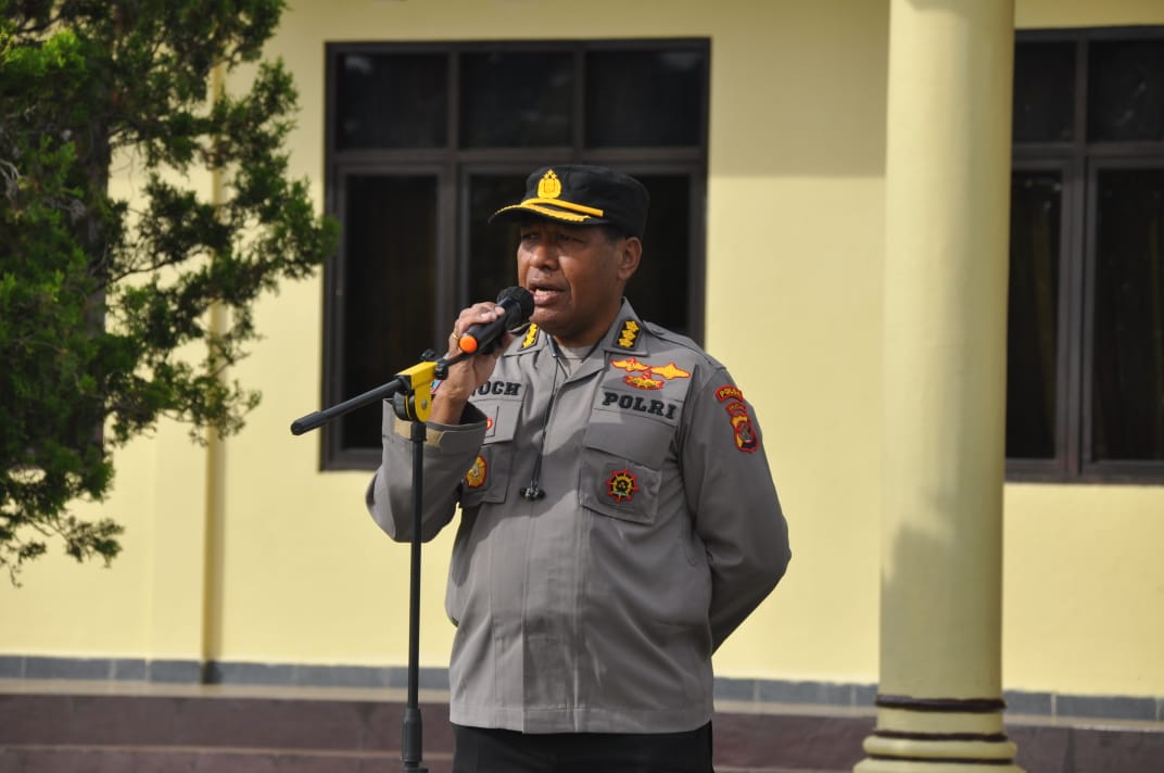 Kombes Pol Enoch Tekankan Jaga Keamanan dan Keselamatan Personel Saat Pengamanan Pemilu 2024