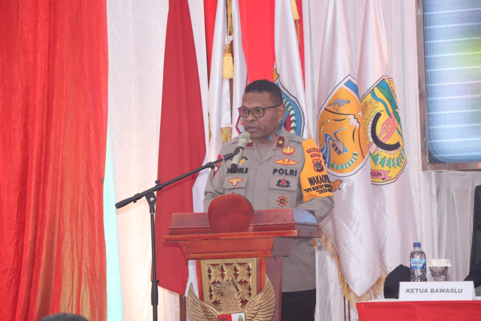 Wakapolda Papua Tinjau Kesiapan Pemilu Melalui Rapat Koordinasi Provinsi Papua Tengah