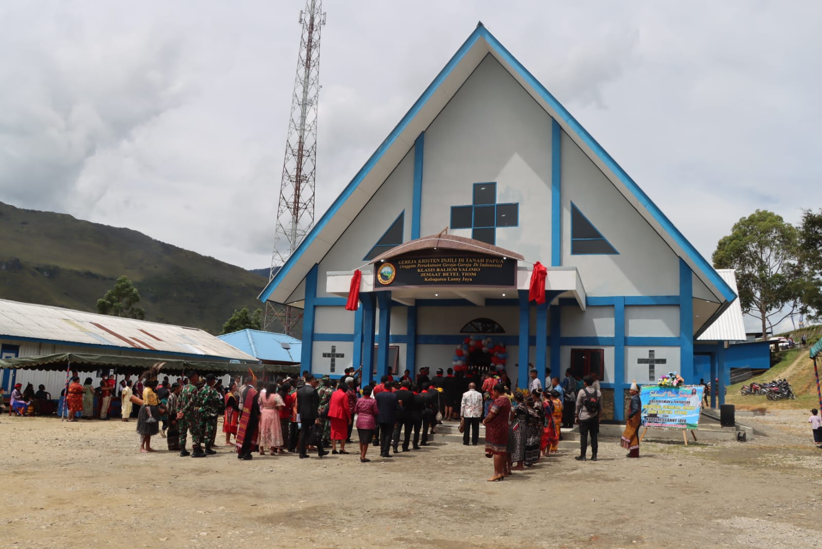 PJ Bupati Sambut Baik Pembangunan Gedung Gereja GKI Bethel Tiom