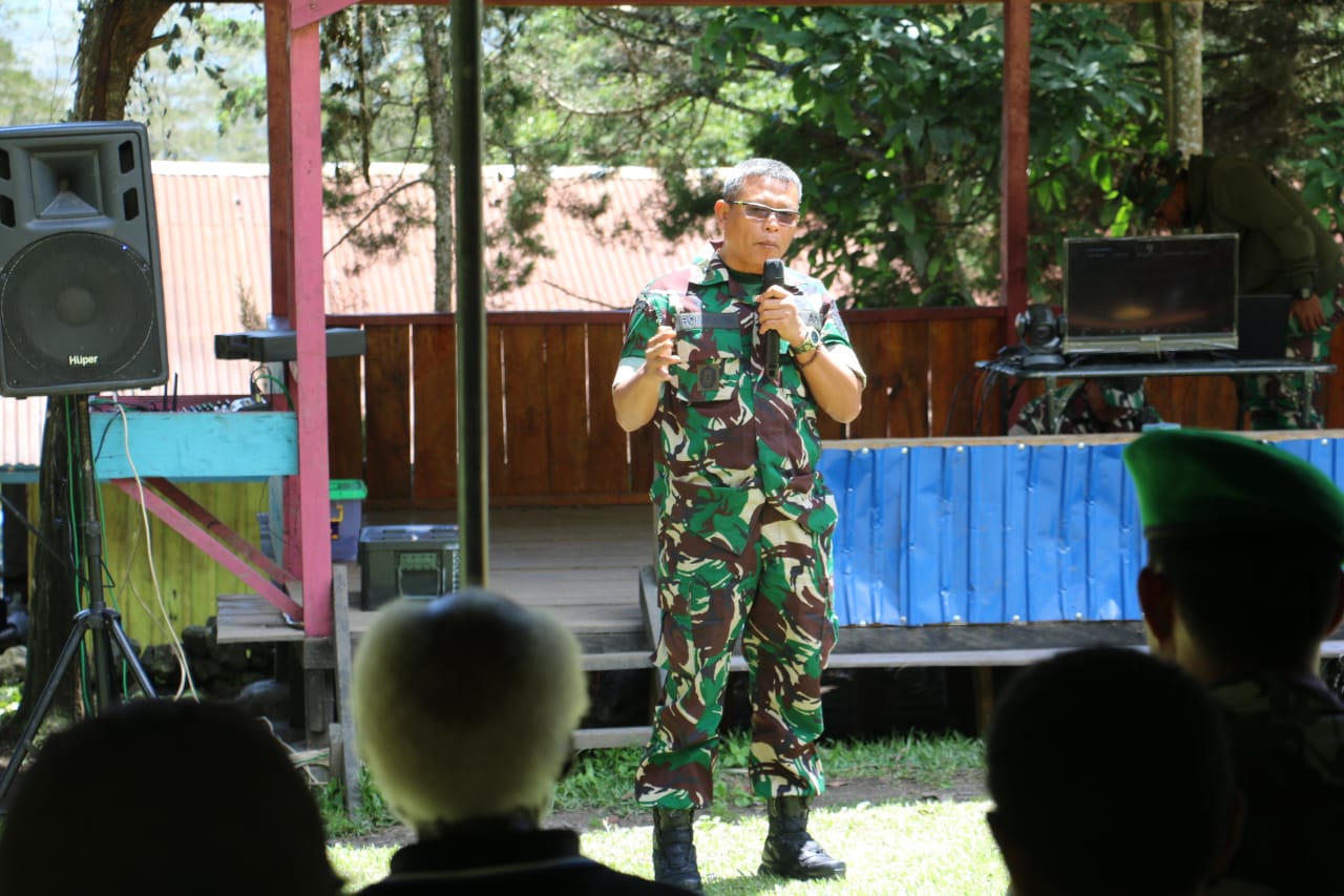 Sumber Air Su Dekat, Kodim 1702/Jayawijaya Siap Laksanakan Gerakan TNI-AD Manunggal Air