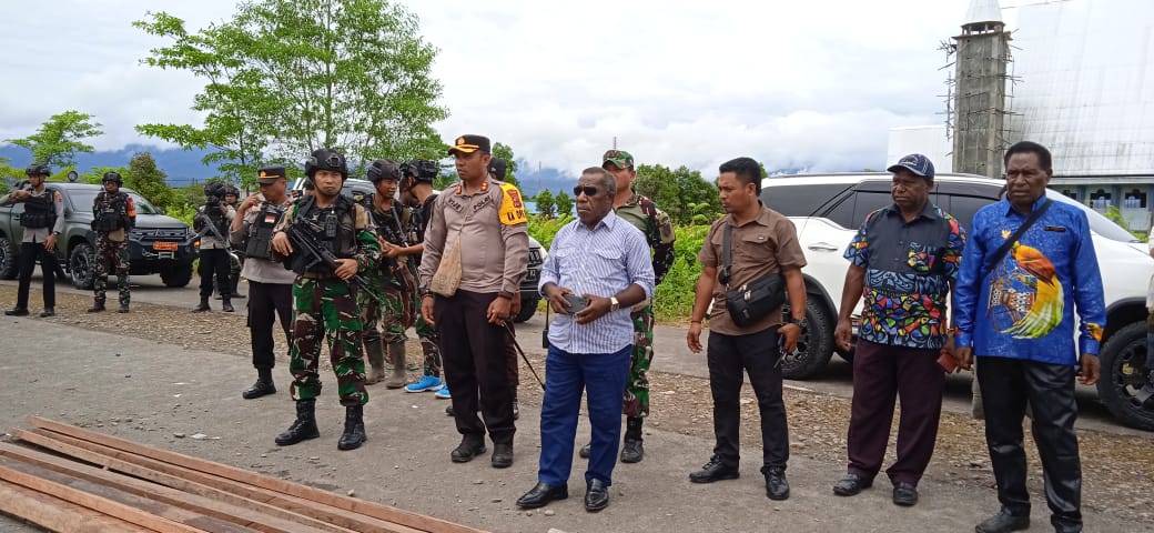 Konflik Antarkelompok di Kota Kenyam, Nduga, Kapolres Pastikan Keamanan Terkendali