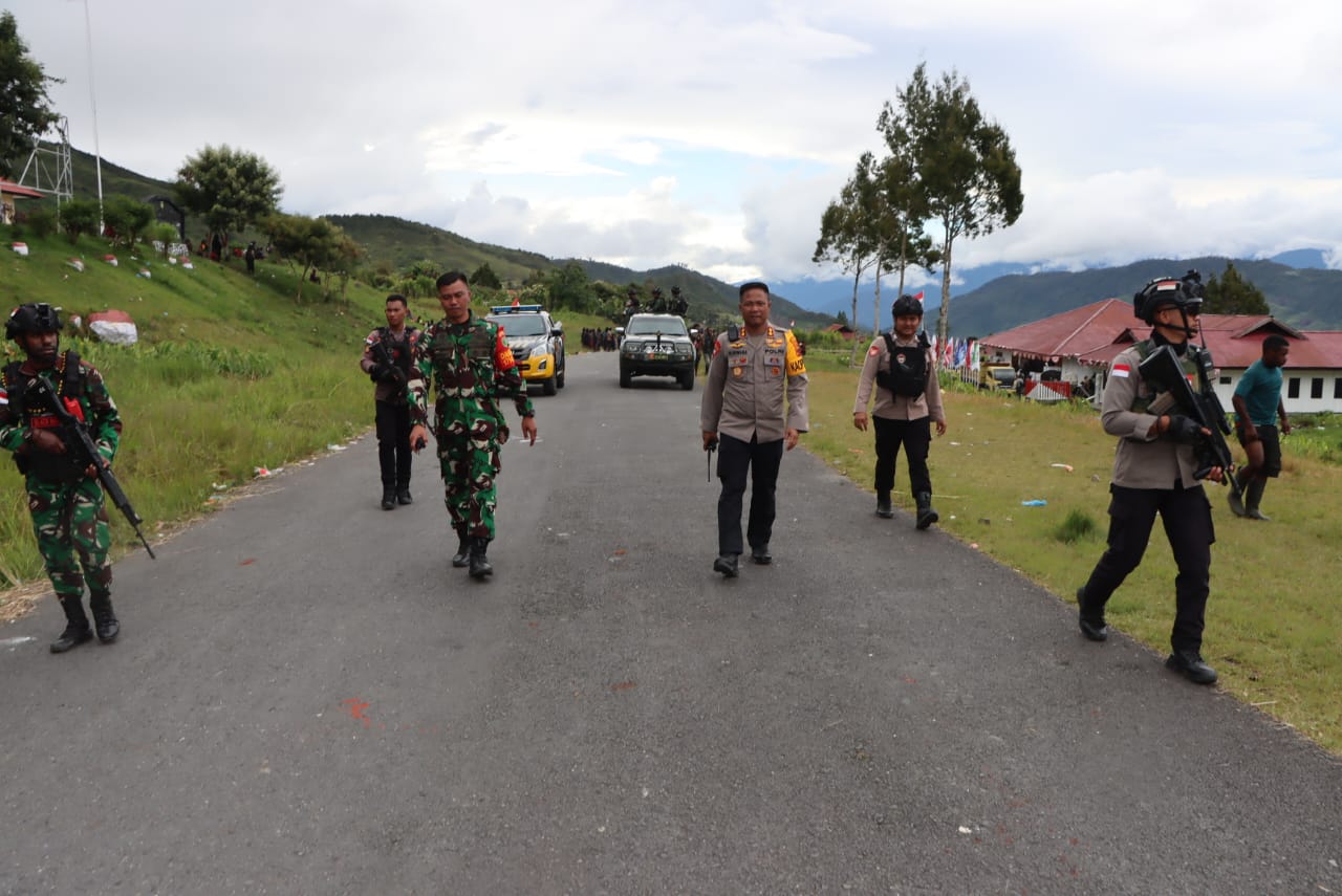 Kapolres Puncak Jaya: Kami Akan Kejar Pelaku Penembakan dalam Aksi Saling Serang Saat Pelaksaan Pemilu