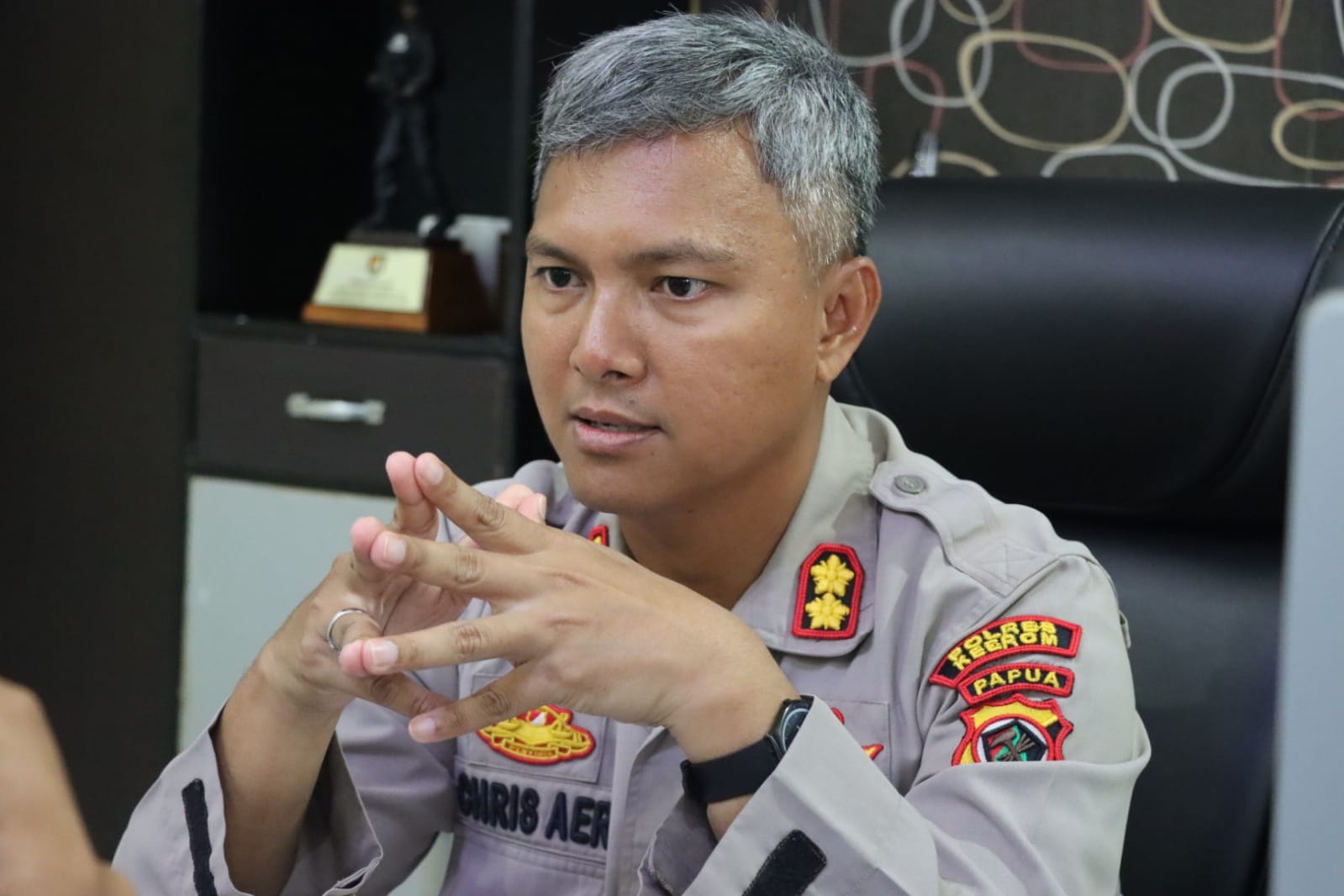 Situasi Kamtibmas Kabupaten Keerom Tetap Kondusif Selama Pemungutan Suara Pemilu 2024