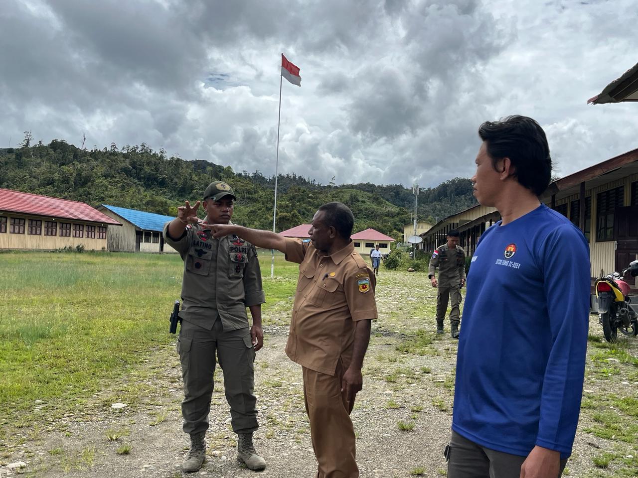 Usai Di Bakar KKB, Proses Belajar Mengajar Di SMKN 1 Oksibil Telah Berjalan Normal