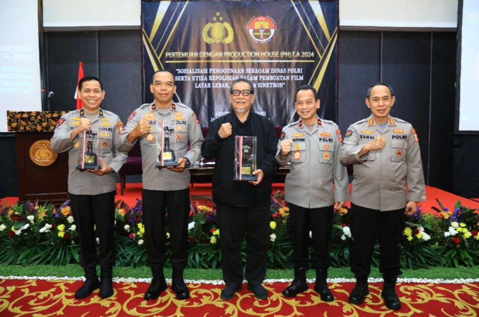 Pentingnya Sinergi dengan Insan Perfilman dalam Membentuk Citra Polri