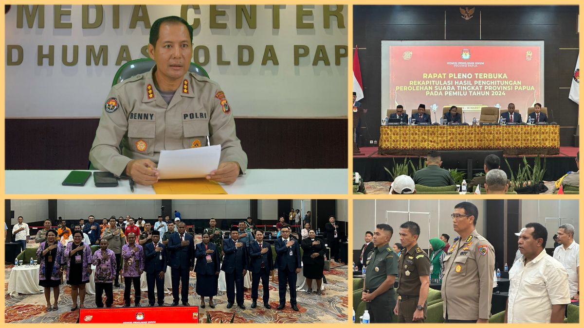 Kabid Humas: Polda Papua Siap Amankan Pleno Rekapitusi Tingkat Provinsi