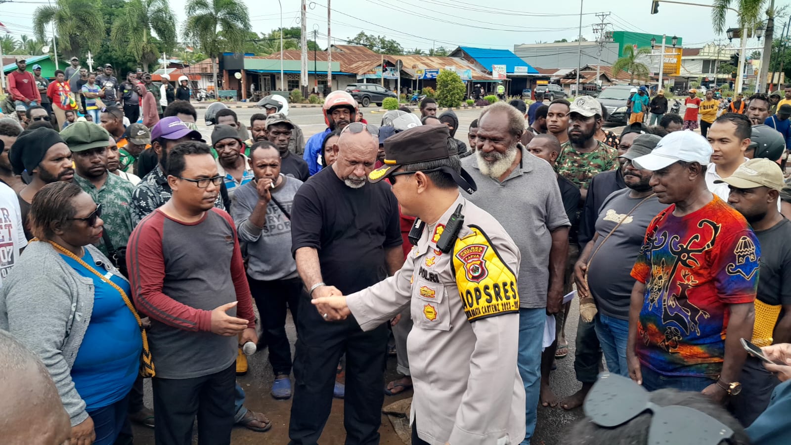 Aksi Demo Damai di Merauke Berlangsung Tertib, Kapolres Apresiasi Kesadaran Demonstran