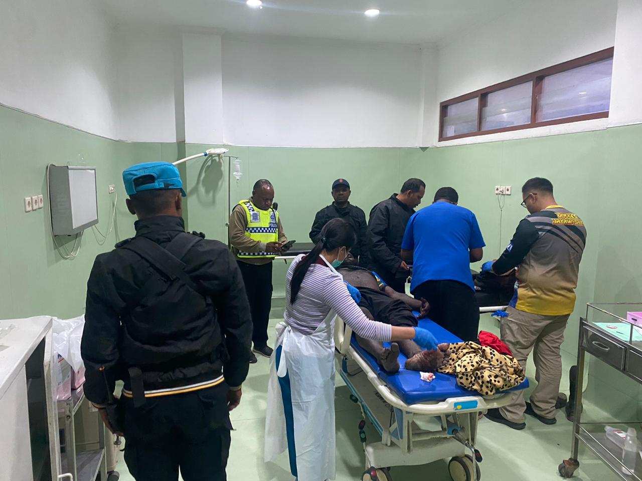 Tabrak Gundukan Pasir, Laka Tunggal di Kampung Milima, Distrik Usilio Akibatkan Satu Orang Meninggal Dunia