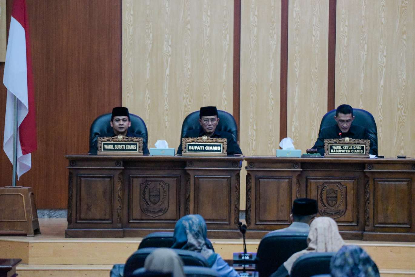 Rapat Paripurna DPRD, Bupati Ciamis Sampaikan Capaian Gemilang dan Penghargaan dalam LKPJ Tahun 2023