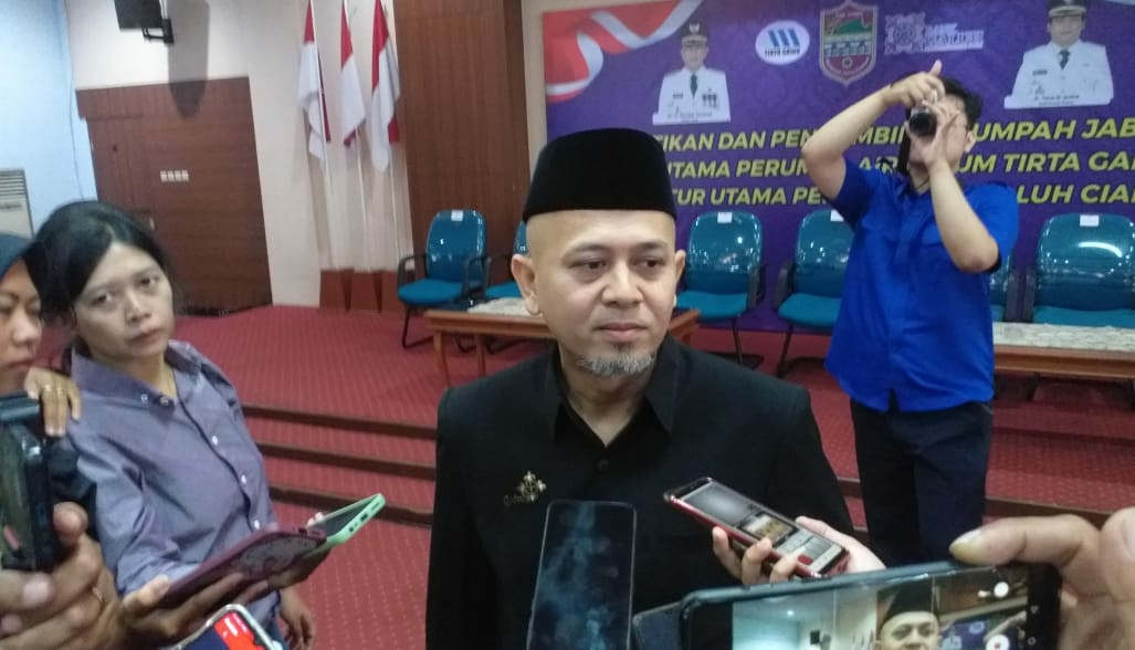 Amsi Yudi Purwanto Dilantik Jadi Dirut PDAM Ciamis