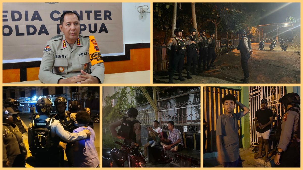 Kabid Humas: Polda Papua dan Polres Jajaran Tingkatkan Patroli Khususnya di Malam Hari
