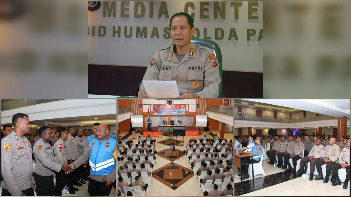 Kabid Humas: 186 Personel Polda Papua Lulus Terpilih Mengikuti Pendidikan SIP 2024