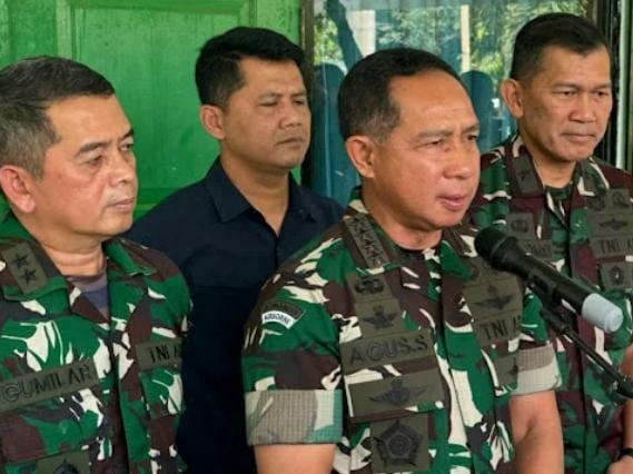 Panglima TNI Tinjau Gudang Munisi Yang Terbakar Milik Kodam Jaya