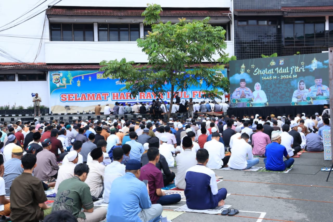Kabid Humas : Sholat Ied Berlangsung Aman dan Damai