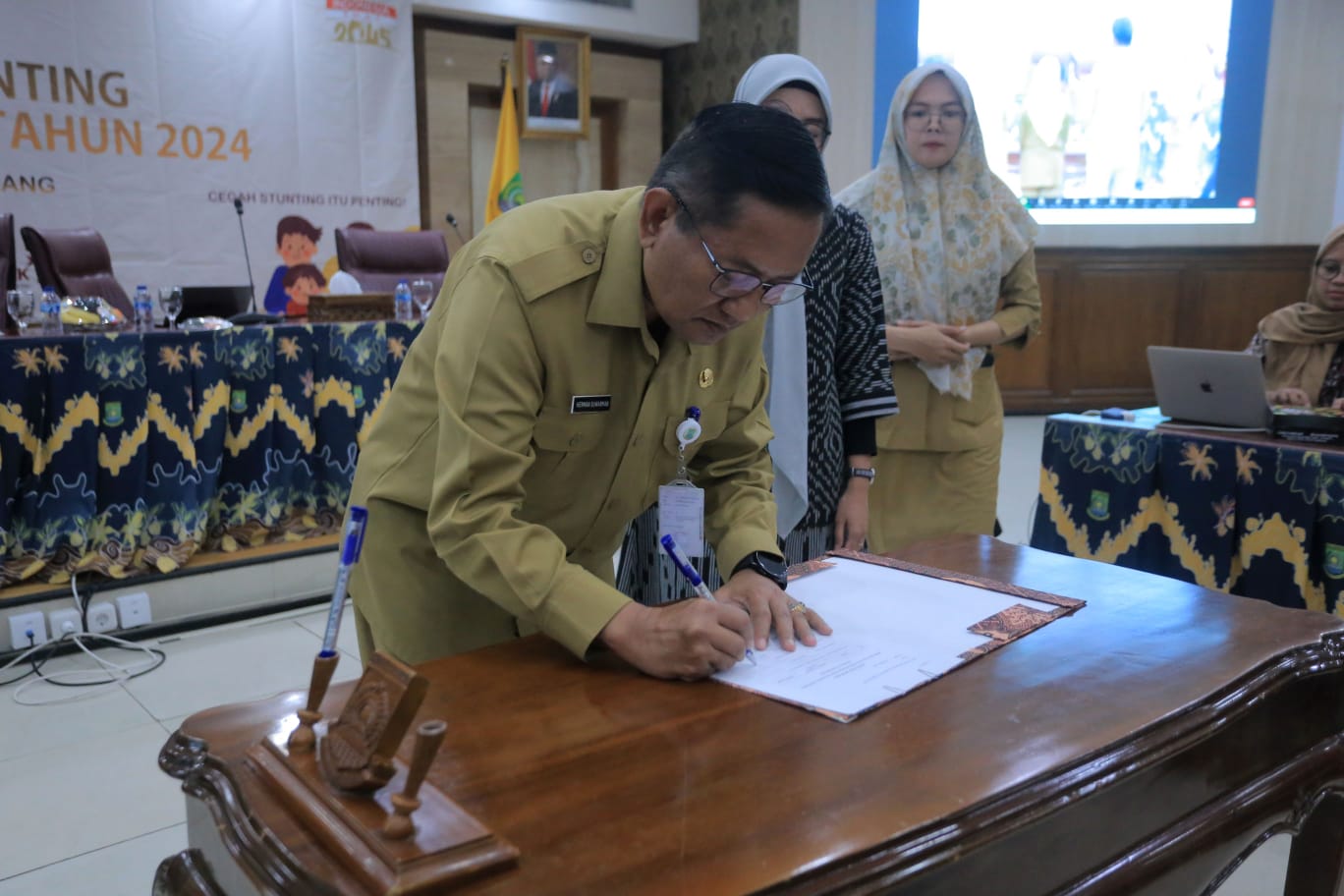 Sekda : Kolaborasi Kunci Penanganan Stunting