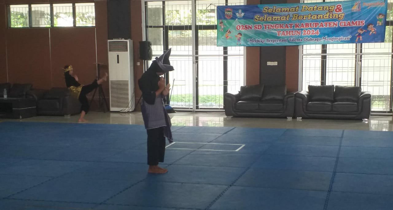 Olah Raga Silat Pembuka Pelaksanaan O2SN Tingkat Sekolah Dasar