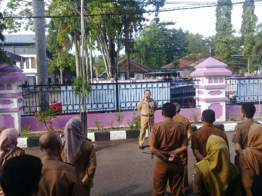 P,j Bupati Ciamis Sidak Ke Dinas Pendidikan