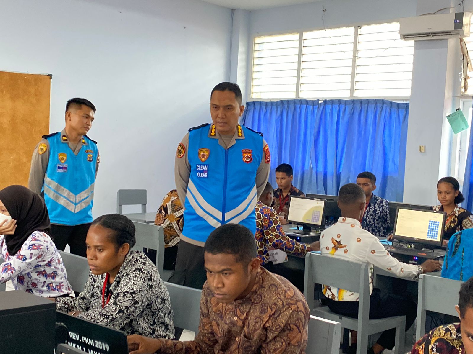 Polda Papua Gelar Tes CAT Psikologi Calon Taruna Akpol T.A 2024