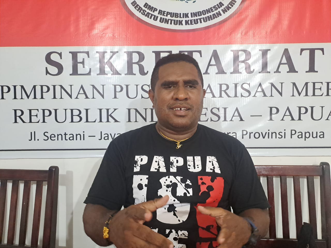 Tokoh Pemuda Papua Ajak Masyarakat Papua Untuk Menjaga Kamtibmas