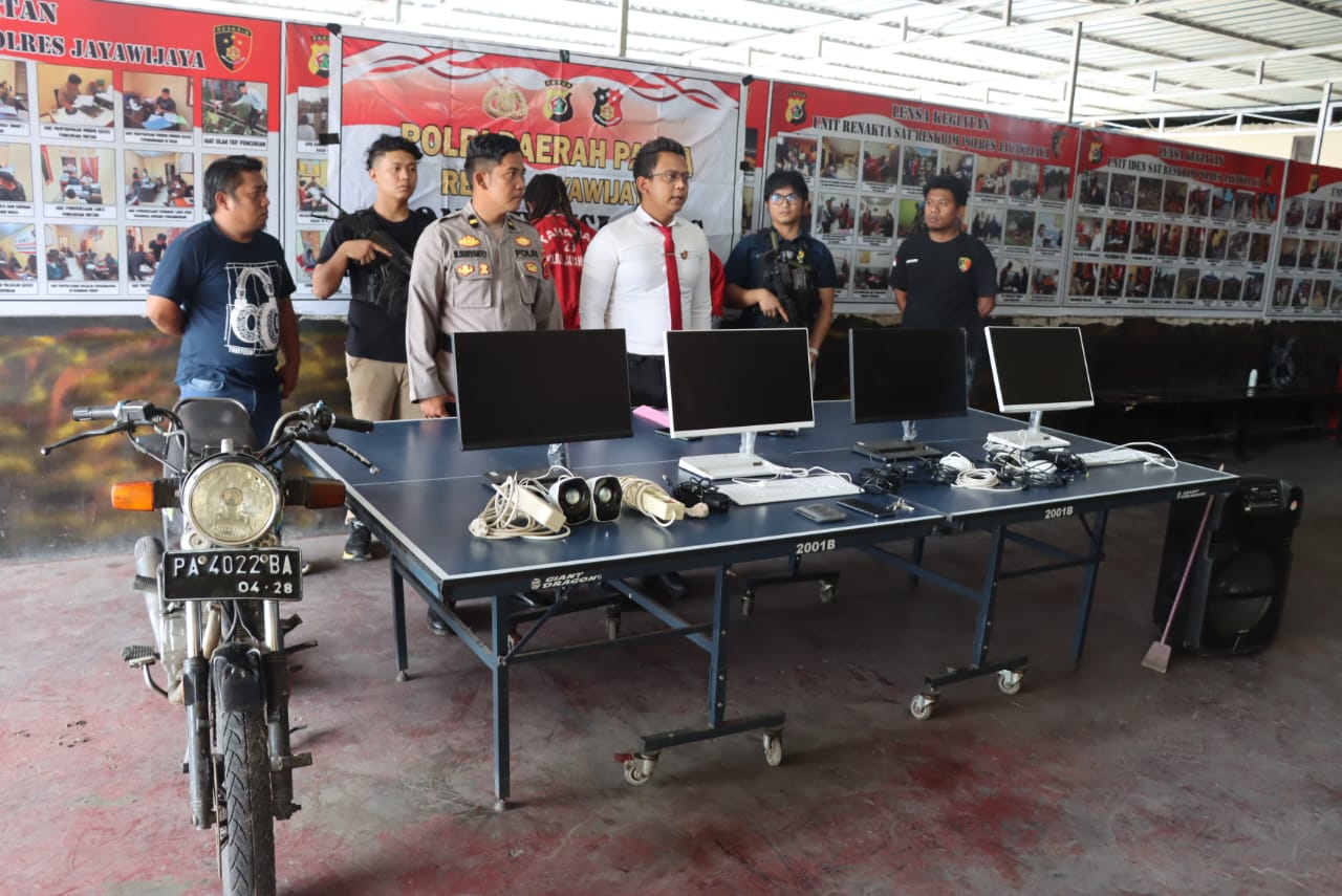 Polres Jayawijaya Berhasil Meringkus Pelaku Pencurian di Kantor MRP Provinsi Papua Pegunungan