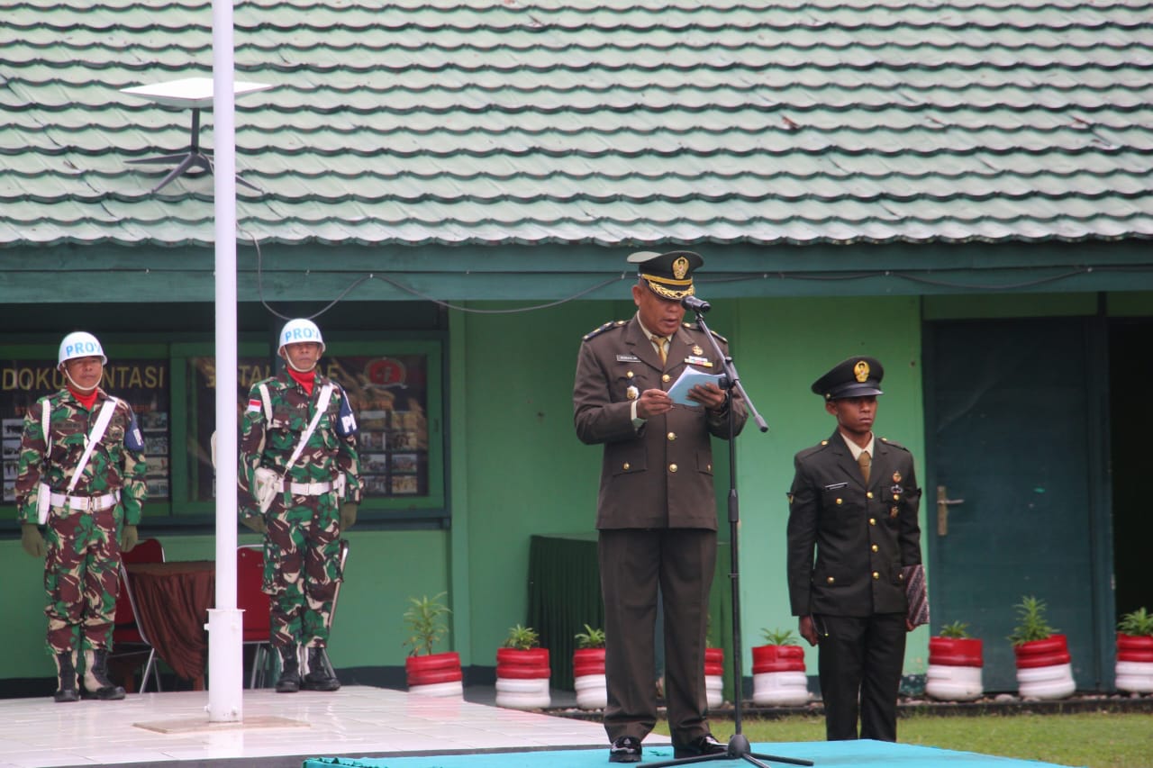 Salam Pancasila! Kodim Peringati Hari Lahir Pancasila
