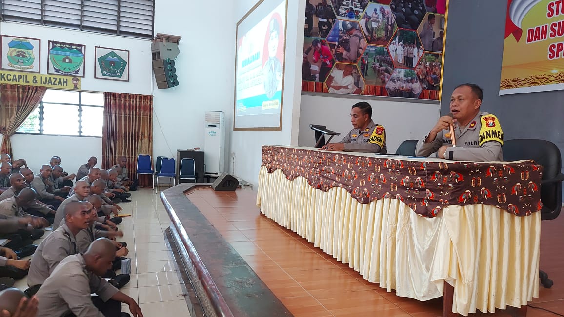 Sosialisasi Sejarah Kepahlawanan Komjen Pol Dr. H. M. JASIN dan Polisi Istimewa di SPN Polda Papua